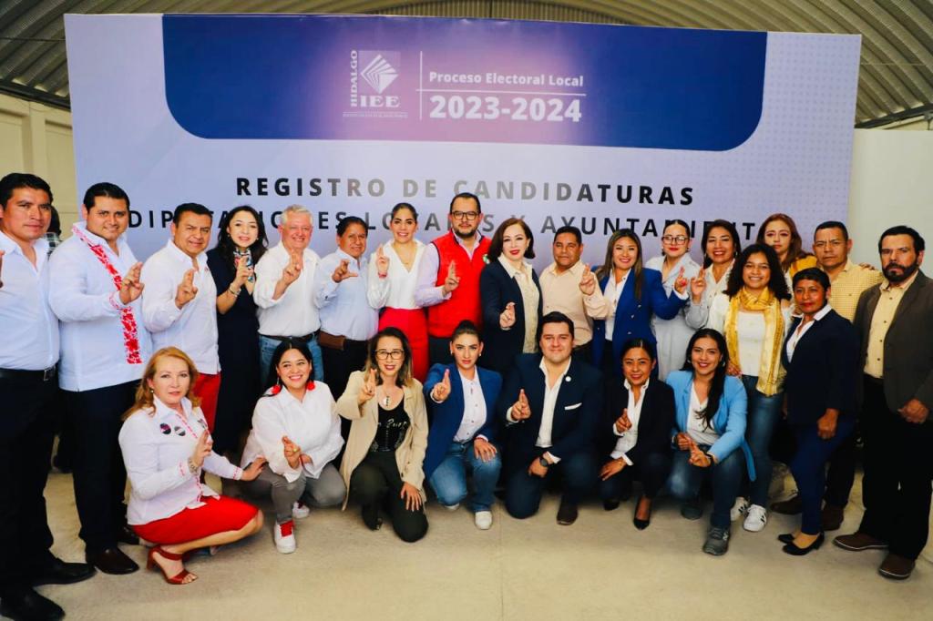 Registran PRI, PAN y PRD; Candidaturas a Diputaciones Locales ante el&nbsp;IEEH