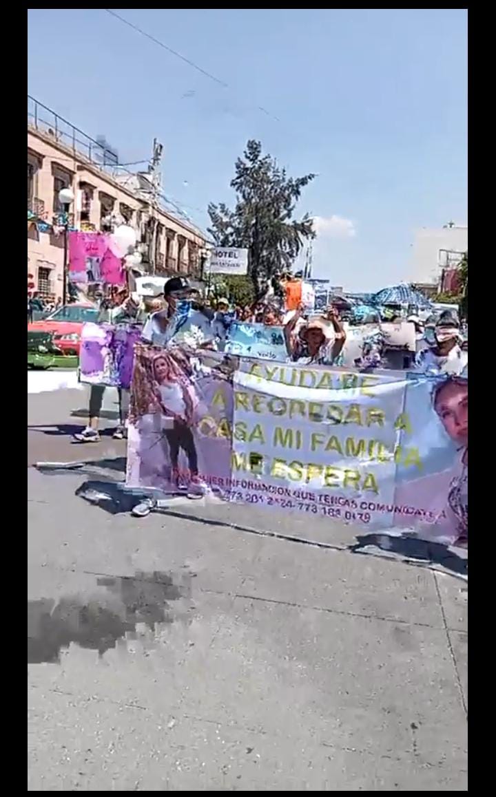 Marchan en Tula para encontrar a&nbsp;Verónica