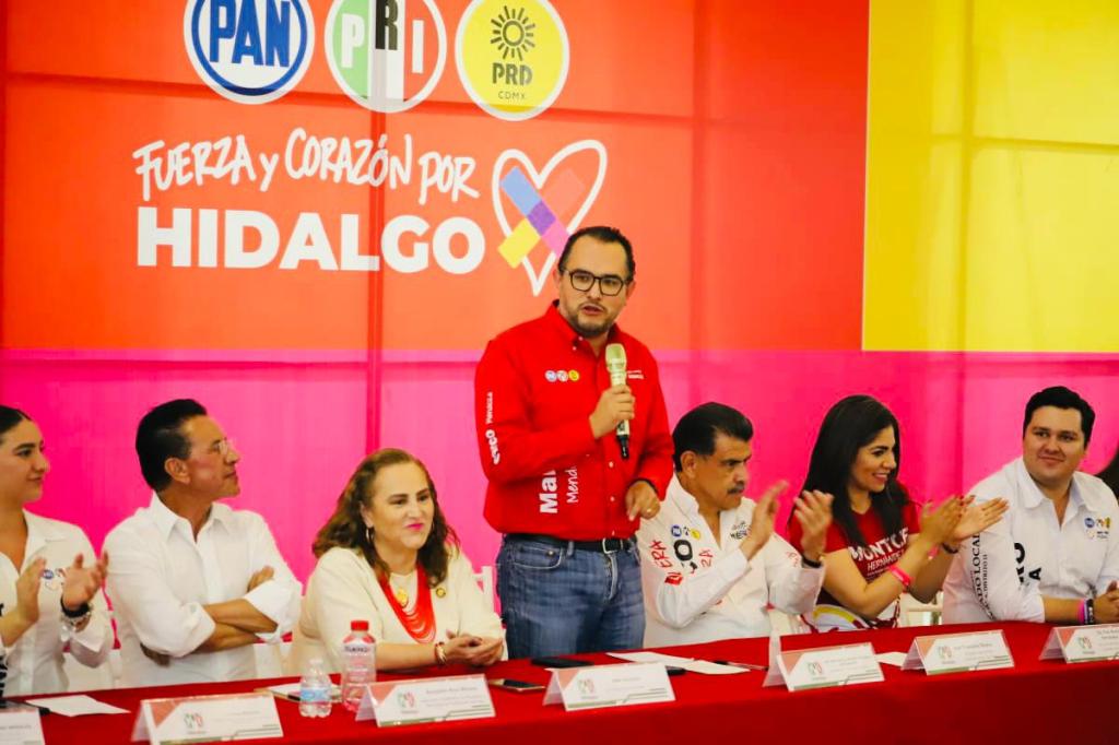 Unidad por Pachuca. Estructuras del PRI y PAN suman&nbsp;fuerzas