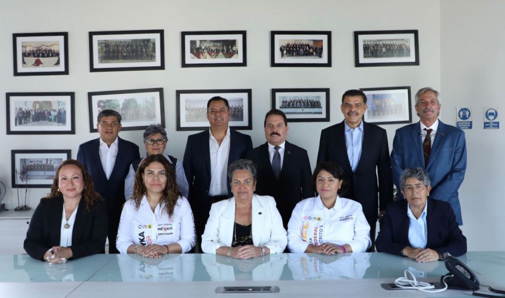 Candidatos a diputaciones federales de Fuerza y Corazón por Hidalgo, presentaron sus propuestas en el Consejo Coordinador&nbsp;Empresarial