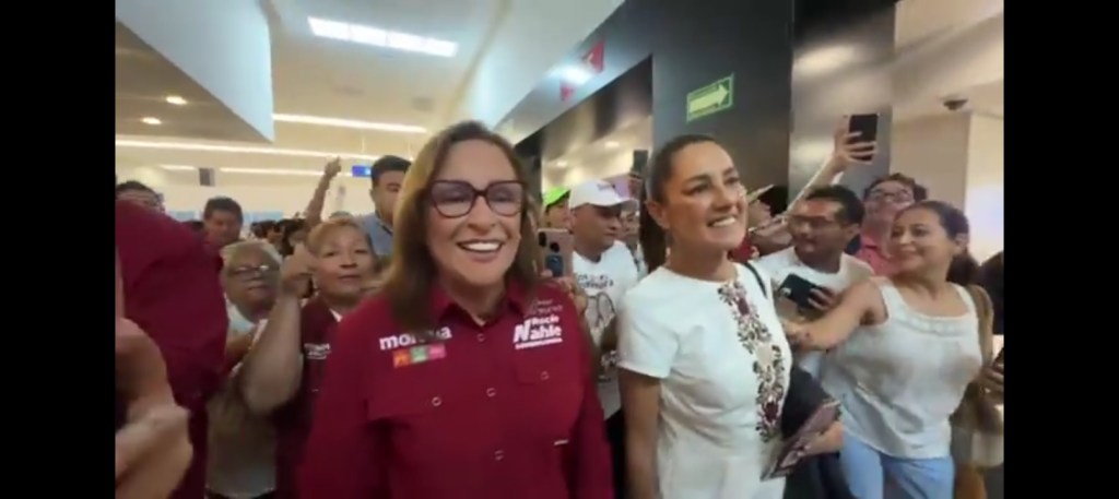 Sheinbaum acude a cierre de&nbsp;Nahle