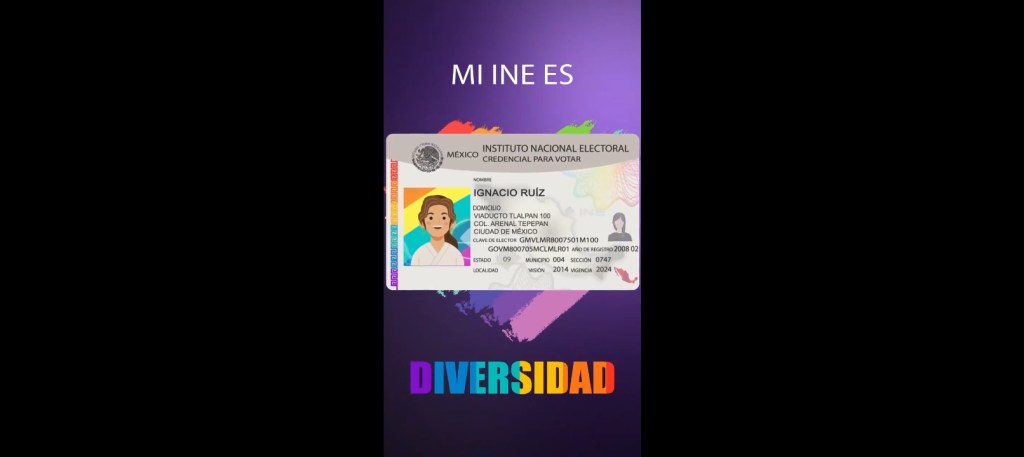 Tramita INE con identidad de género&nbsp;autopercibida