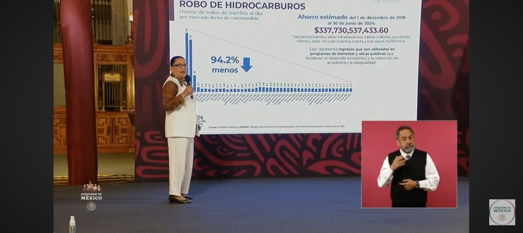 Más de 330 mdp en ahorro por combate al&nbsp;huachicol